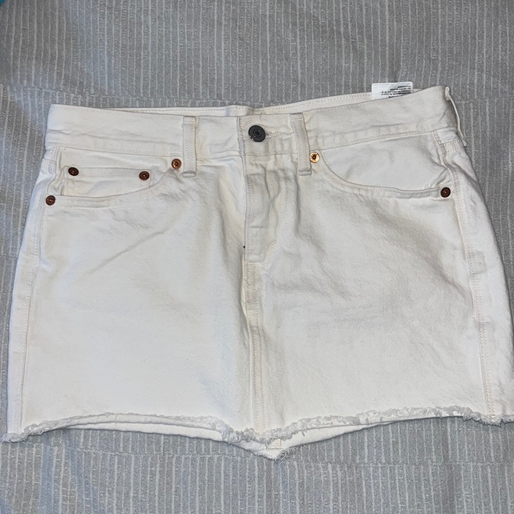 Levi Strauss denim mini skirt